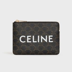 COIN & CARD POUCH IN TRIOMPHE CANVAS
BLACK